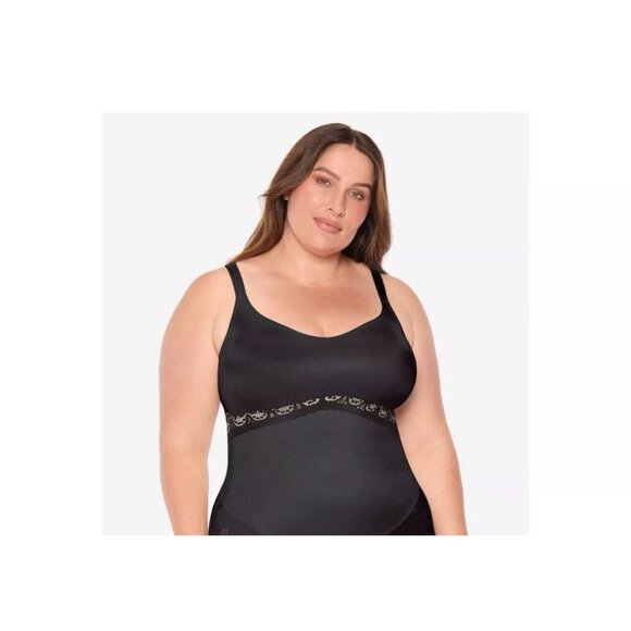 Ruby Ribbon Lace Cami In Black Sz 44# 3024 NEW! - Picture 1 of 5